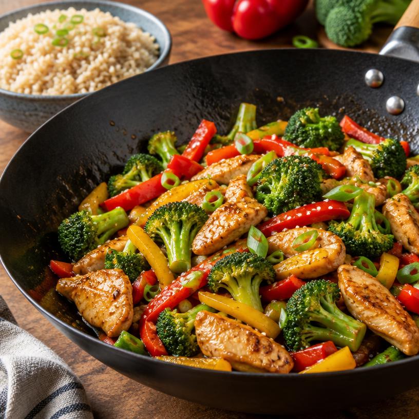Chicken & vegetable stir-fry